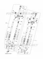 FRONT FORK for Yamaha TRICITY 2024