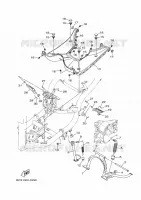 STAND / FOOTREST for Yamaha TRICITY 2024