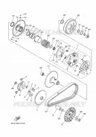 STARTER CLUTCH for Yamaha TRICITY 2024