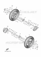 FRONT WHEEL for Yamaha TRICITY 2024