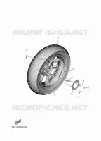 REAR WHEEL for Yamaha TRICITY 2024