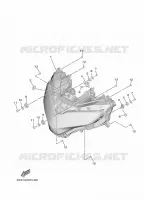 HEADLIGHT for Yamaha TRICITY 2024