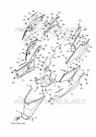 SIDE COVER for Yamaha TRICITY 2024