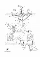 STAND / FOOTREST for Yamaha TRICITY 2024