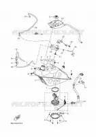 FUEL TANK for Yamaha XMAX 2024
