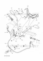 HANDLEBAR & CABLES for Yamaha XMAX 2024