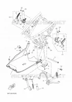 STAND / FOOTREST for Yamaha XMAX 2024