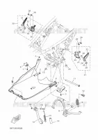 STAND / FOOTREST for Yamaha XMAX 2024