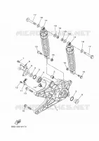 SWINGARM / SHOCK ABSORBER for Yamaha NMAX 2024