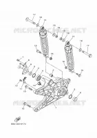SWINGARM / SHOCK ABSORBER for Yamaha NMAX 2024