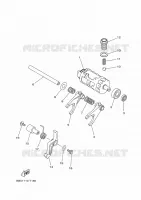 GEAR SHIFT SELECTOR DRUM / FORK for Yamaha KODIAK 2024