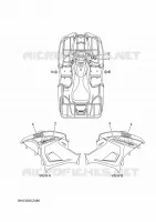 STICKER for Yamaha KODIAK 2024