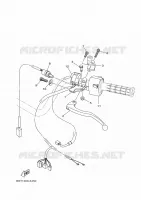HANDLE SWITCH / LEVER for Yamaha KODIAK 2024