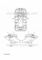 STICKER for Yamaha KODIAK 2024