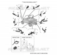 WVTA STAYS, SAFETY, INDICATORS for Yamaha WOLVERINE 2024