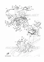 ENGINE HATCH 2 for Yamaha GP 2024