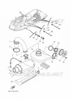 EXHAUST 3 for Yamaha JETBLASTER 2024
