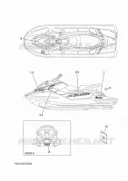 STICKER for Yamaha JETBLASTER 2024