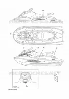 STICKER for Yamaha EX 2024