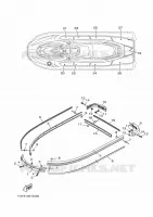 GUNWALE & MAT for Yamaha EX 2024