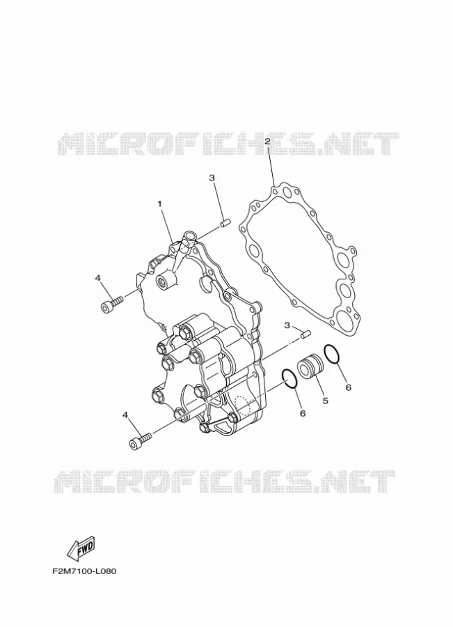 OIL PUMP Yamaha WAVERUNNER 1900 2024 VX  VX1900C-A