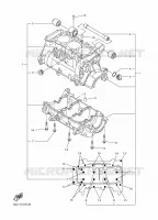 CRANKCASE for Yamaha RS VENTURE 2021