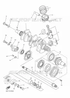 CRANKSHAFT / PISTON for Yamaha RS VENTURE 2021