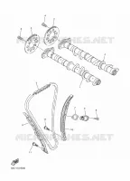CAMSHAFT / TIMING CHAIN for Yamaha VK 2021