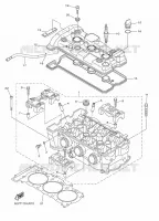 CYLINDER HEAD  for Yamaha VK 2021