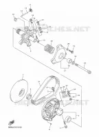 PRIMARY SHEAVE for Yamaha VK 2021