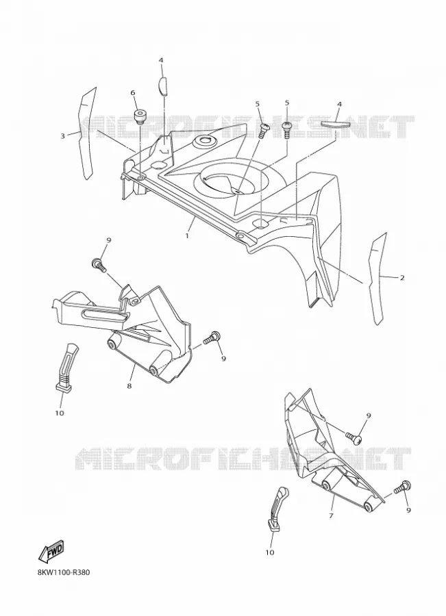INSTRUMENT PANEL Yamaha snowmobiles 1000 2021 VK  VK10G