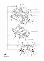 CRANKCASE for Yamaha VK 2021