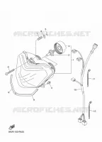HEADLIGHT for Yamaha VK 2021