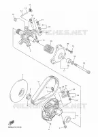 PRIMARY SHEAVE for Yamaha VK 2021