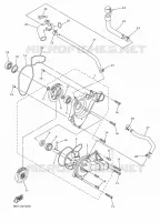 WATERPUMP / HOSES for Yamaha SIDEWINDER 2021