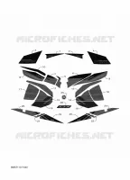 STICKER / LABEL for Yamaha SIDEWINDER 2023
