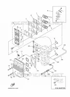 INTAKE for Yamaha 40 2017