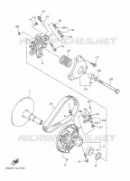 PRIMARY SHEAVE for Yamaha SIDEWINDER 2024
