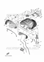 FUEL TANK for Yamaha XSR 2024