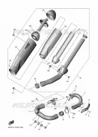 EXHAUST for Yamaha YZF 2024