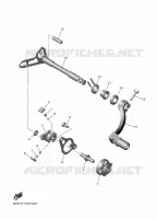 GEAR SHIFT SHAFT / LEVER for Yamaha YZF 2024