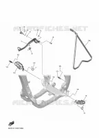 STAND / FOOTREST for Yamaha YZF 2024