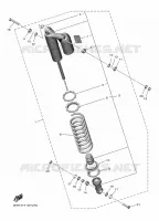 REAR SHOCK ABSORBER for Yamaha YZF 2024