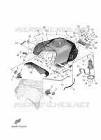 FUEL TANK for Yamaha MT 2024