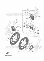 FRONT BRAKE CALIPER for Yamaha MT 2024