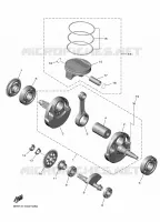 CRANKSHAFT / PISTON for Yamaha YZF 2024
