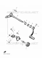GEAR SHIFT SHAFT / LEVER for Yamaha YZF 2024