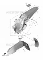 FENDER for Yamaha YZF 2024