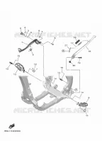 STAND / FOOTREST for Yamaha YZF 2024