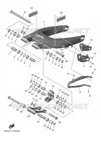 SWINGARM for Yamaha YZF 2024